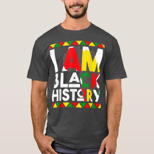 T-shirt Je Suis Le Mois De L'Histoire Noire La Fierté Afri