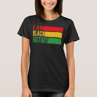 T-shirt Je Suis Le Mois De L'Histoire Noire La Fierté Afri