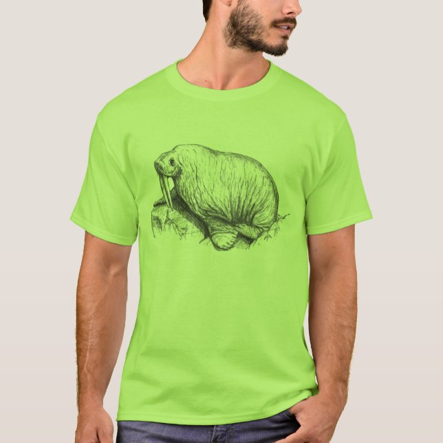 T-shirt Je suis le morse (Devant)