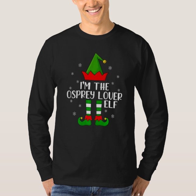 T-shirt Je suis le Noël de l'Elfe d'Osprey (Devant)