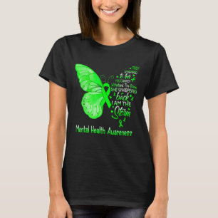 T-shirt Je Suis Le Papillon De Sensibilisation À La Tempêt