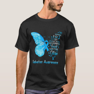 T-shirt Je Suis Le Papillon De Sensibilisation À La Tempêt