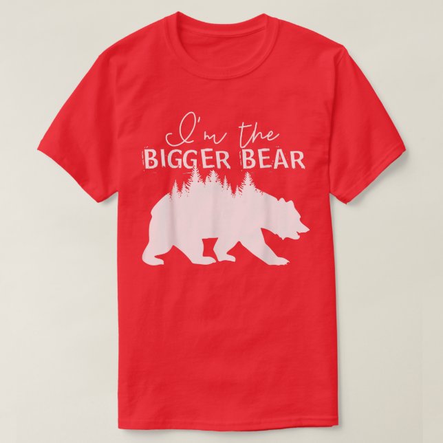 T-shirt Je suis le plus gros ours 1115 (Design devant)