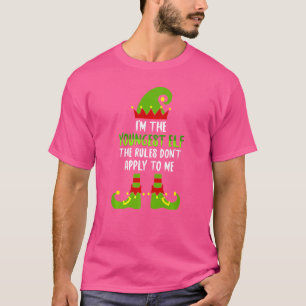 T-shirt Je suis le plus jeune elfe Noël Équipe famille Elf