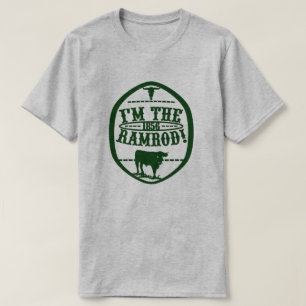 T-shirt Je suis le RAMROD ! 1856 Oval Vert foncé