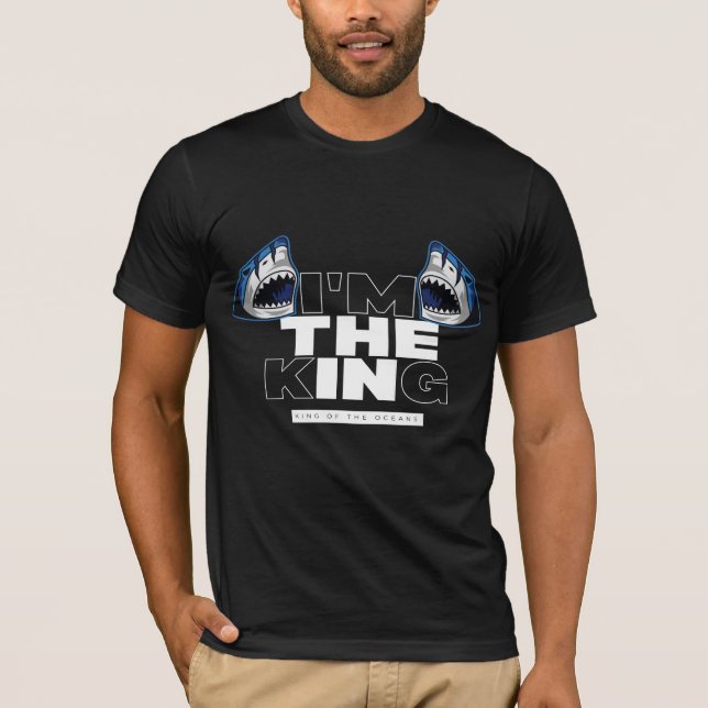T-SHIRT JE SUIS LE ROI DES OCÉANS (Devant)