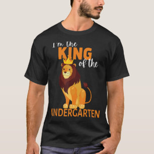 T-shirt Je suis le Roi du Lion de jardin d'enfants à Sch