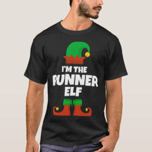 T-shirt Je suis le Runner Elf Family Pyjama Noël Drôle R