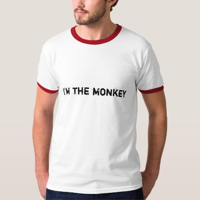 T-shirt Je suis le singe (Devant)