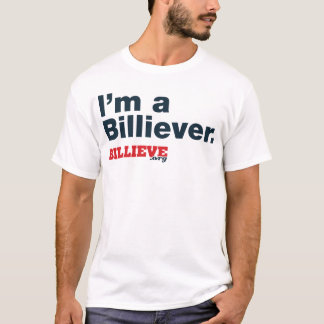 T-shirt "Je suis le tee - shirt blanc d'un Billiever"