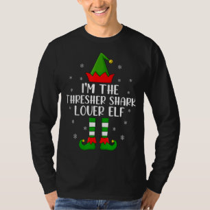 T-shirt Je suis le Thresher Shark Elf Christm