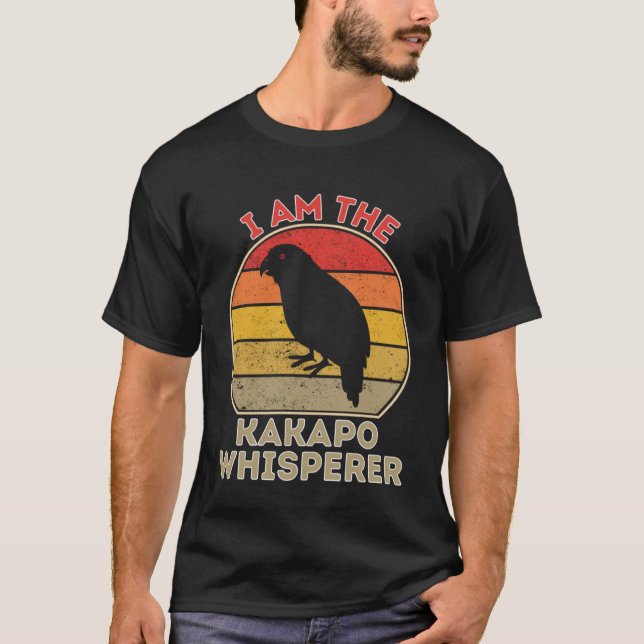 T-shirt Je Suis Le Whisperer De Kakapo (Devant)