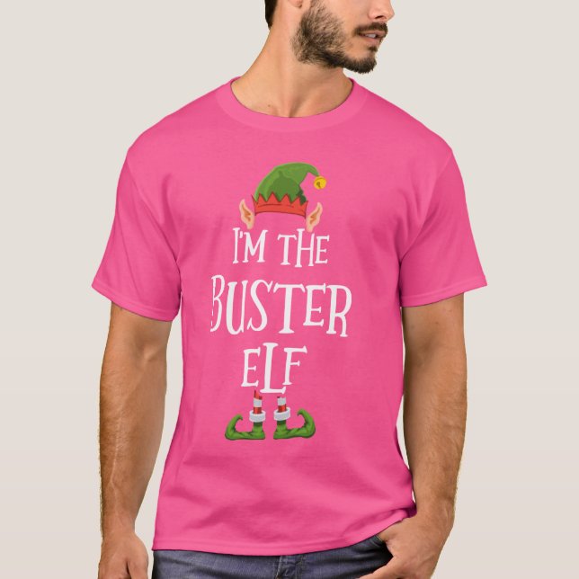 T-shirt Je suis l'Elf Graphic Buster - Drôle Noël laid (Devant)