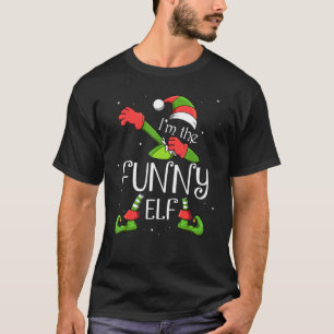 T-shirt Je suis L'Elfe Dabbing Père Noël Noël Noël pour la