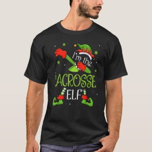 T-shirt Je suis l'elfe de crosse Dabbing Père Noël Noël Fa