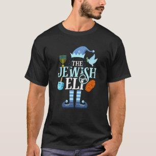 T-shirt Je suis l'Elfe Juif Menorah Chanukah Hanoukka Jewi