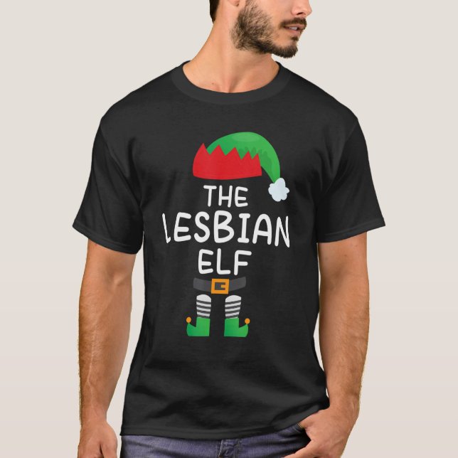 T-shirt Je suis l'Elfe Lesbienne (Devant)
