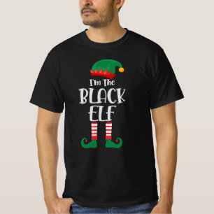 T-shirt Je Suis L'Elfe Noir Qui Correspond À Noël