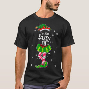 T-shirt Je suis l'Elfe Sassy qui correspond au costume de