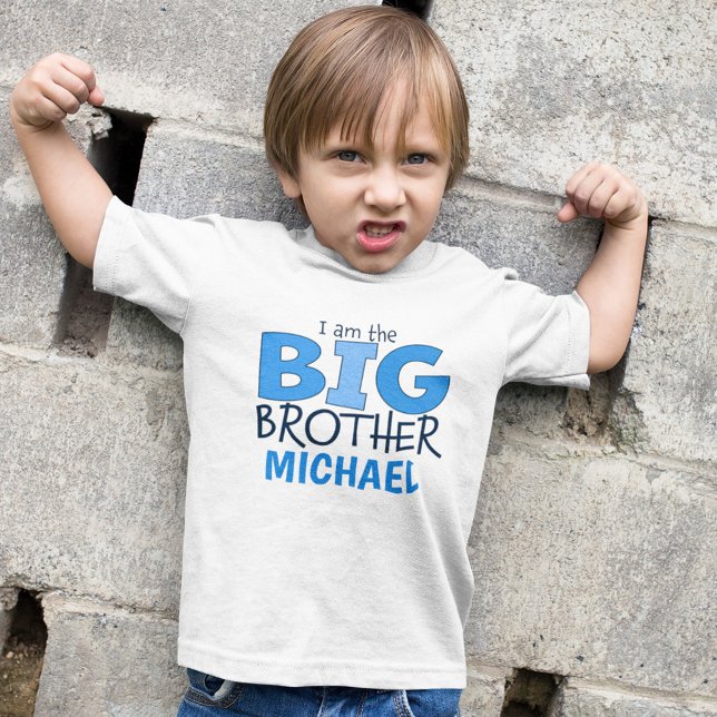 T-shirt Je suis l'enfant bleu personnalisé Big Brother (Créateur téléchargé)