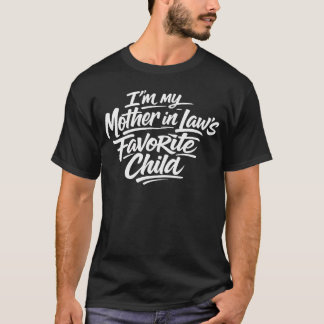 T-shirt Je Suis L'Enfant Le Plus Méchant De Ma Mère Famill