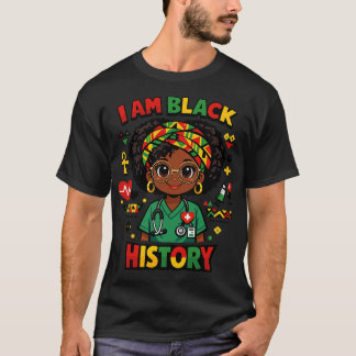 T-shirt Je suis les femmes de l'histoire noire Mois de l'h