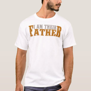 T-shirt Je Suis Leur Père Drôle Fête des pères Idées Cadea