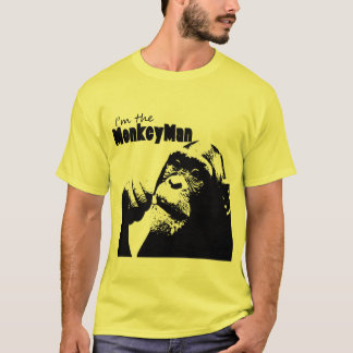 T-shirt Je suis l'homme de singe