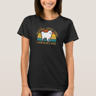T-shirt Je suis l'homme de soutien émotionnel pour mon Es