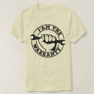 T-shirt Je suis l'Humour de garantie Diesel Mechanic Garan