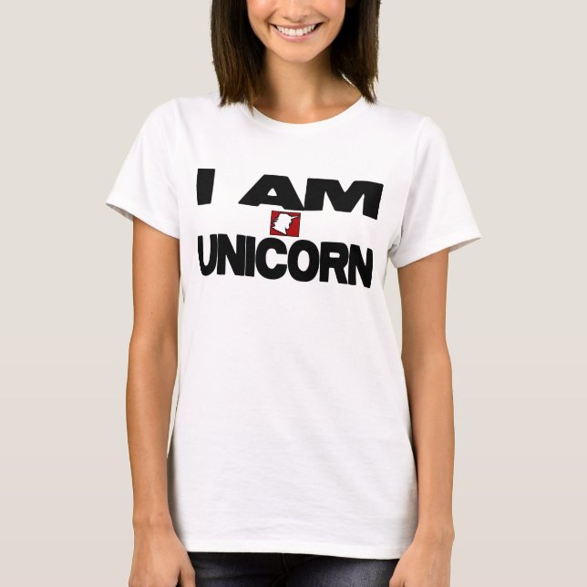 T-shirt Je suis licorne (Devant)