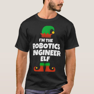 T-shirt Je Suis L'Ingénieur Robotique Elf Famille Pajama C