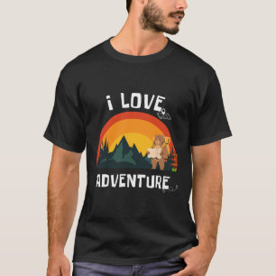T-shirt Je suis l'ours explorateur d'aventure - Randonnée