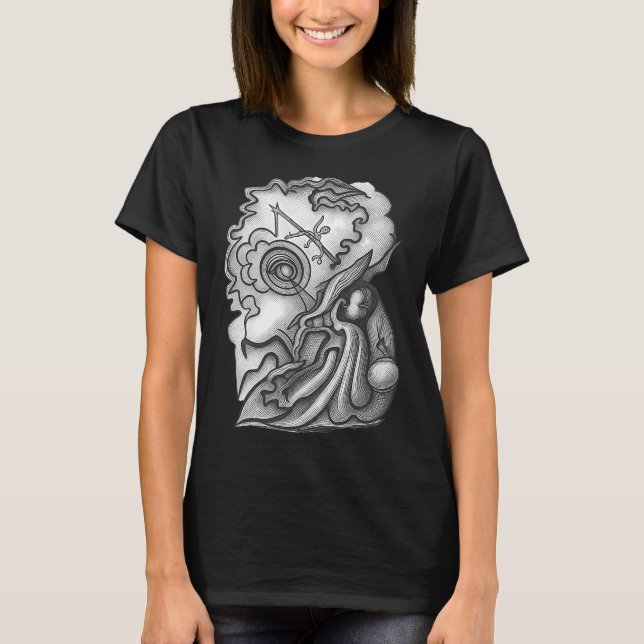T-shirt Je suis ma propre autorité (Devant)