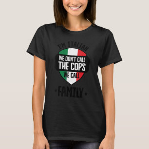 T-shirt Je suis mafia    italienne