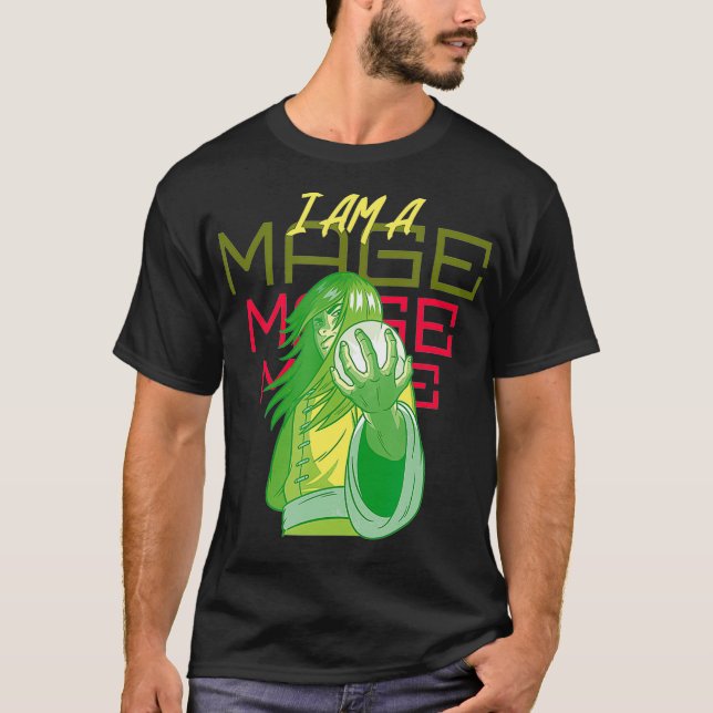T-shirt Je Suis Magicien De Mage  (Devant)