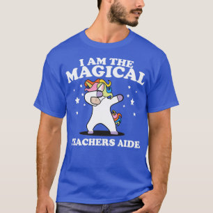 T-shirt Je Suis Magique Enseignants Aide Dabbing Unicorn