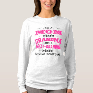 T-shirt Je suis maman, grand-mère et grand-mère
