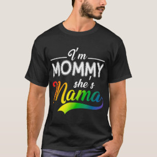 T-shirt Je suis maman maman Lesbienne maman maman maman ma