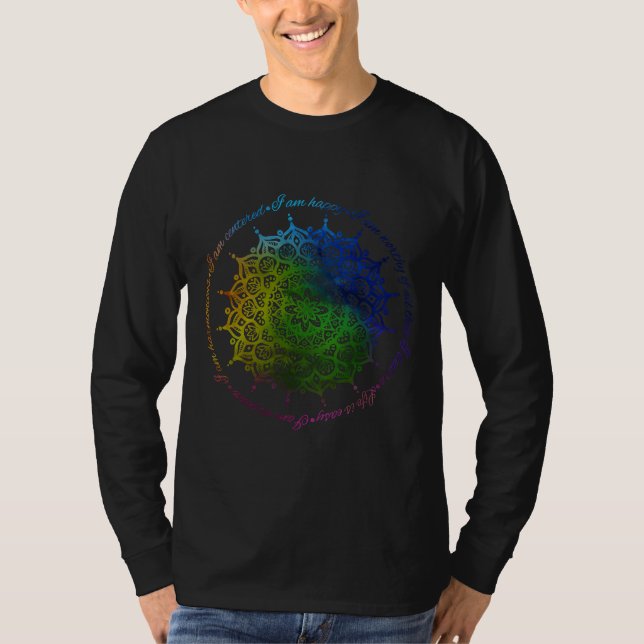 T-shirt Je Suis Mandala (Devant)