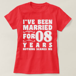 T-shirt Je Suis Marié Depuis 80 Ans Mariage Fête Drôle