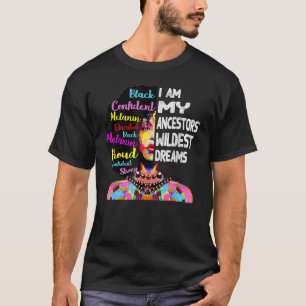 T-shirt Je Suis Mes Ancêtres Les Rêves Les Plus Sauvages H