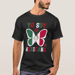 T-shirt Je Suis Mexicaine Latine Fille Mexicaine Femme Mex