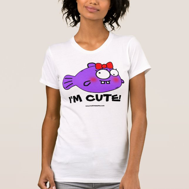 T-shirt Je suis mignon (Devant)