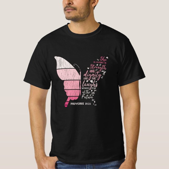 T-shirt Je Suis Mignonne Je Suis La Tempête Le Cancer Du S (Devant)