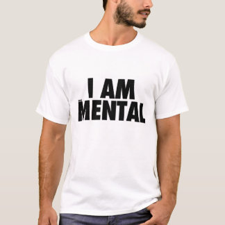 T-shirt JE SUIS (MONU) la série MENTALE (9) que JE SUIS