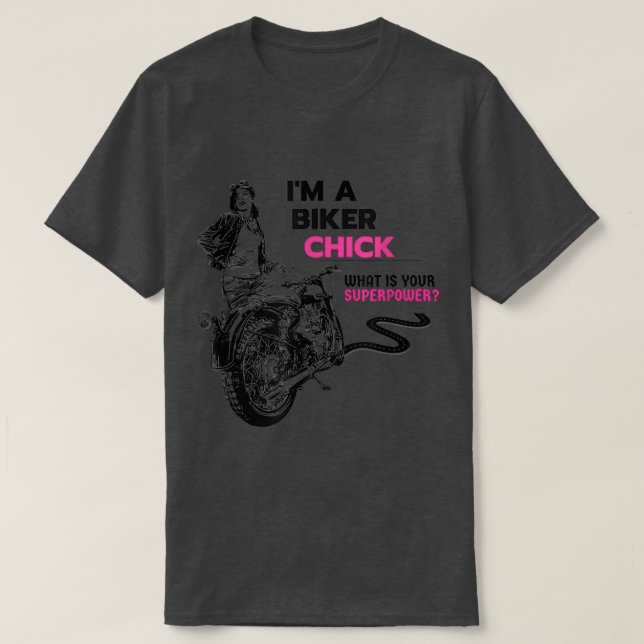 T-shirt Je suis motard (Design devant)