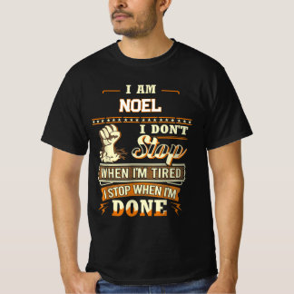 T-SHIRT JE SUIS NOEL JE NE M'ARRÊTE PAS QUAND JE SUIS FATI