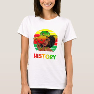 T-shirt Je Suis Noir Histoire Amérique Africaine