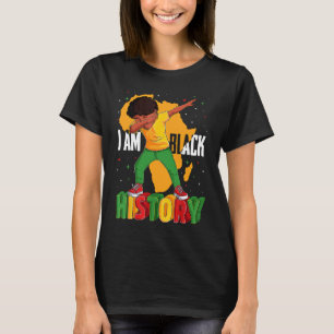 T-shirt Je Suis Noir Histoire Enfants Garçons Hommes Noirs